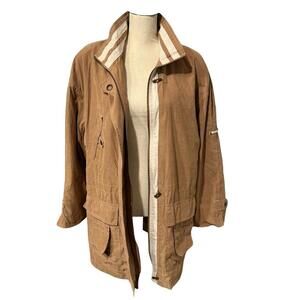 Bernardo Brown & Tan Unisex Jacket Size S